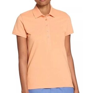 Walter Hagen clubhouse as classic polo women’s fresh orange Medium NWT